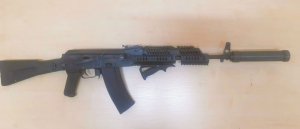 АК-74М-М с тактическим обвесом
