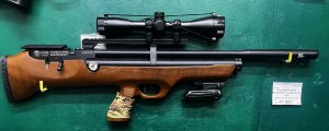 Винтовка пневматическая Hatsan FLASHPUP QE, кал. 6.35, 3 Дж (РСР, дерево)