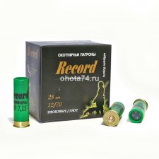 МП Патрон "Рекорд" 12/70 картечь 7,15 35г. NEW (пачка 25 шт.)
